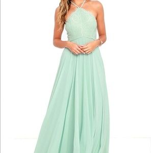 Lulu's Mint Green Dress